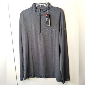 NWT Under Armour Long Sleeve Shirt Men Size Large 1/4 Zip Loose Fit